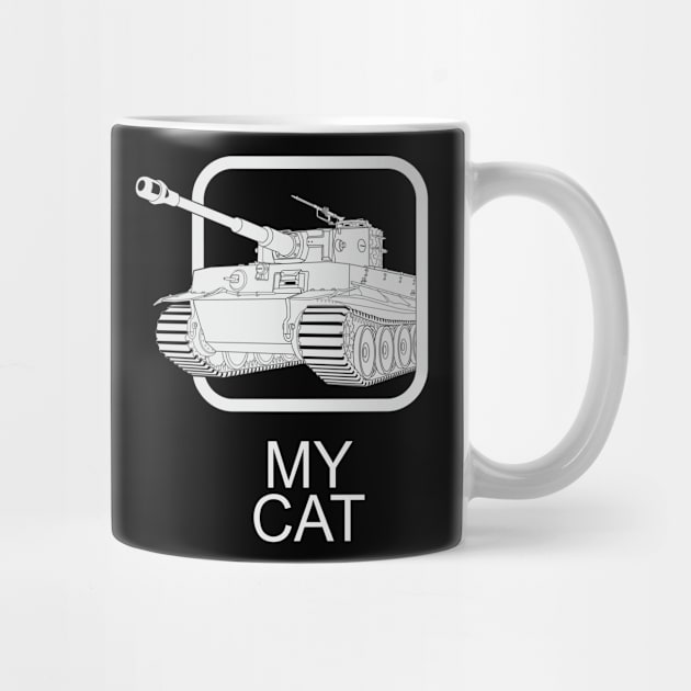 Pz-VI Tiger Your cat, my cat by FAawRay